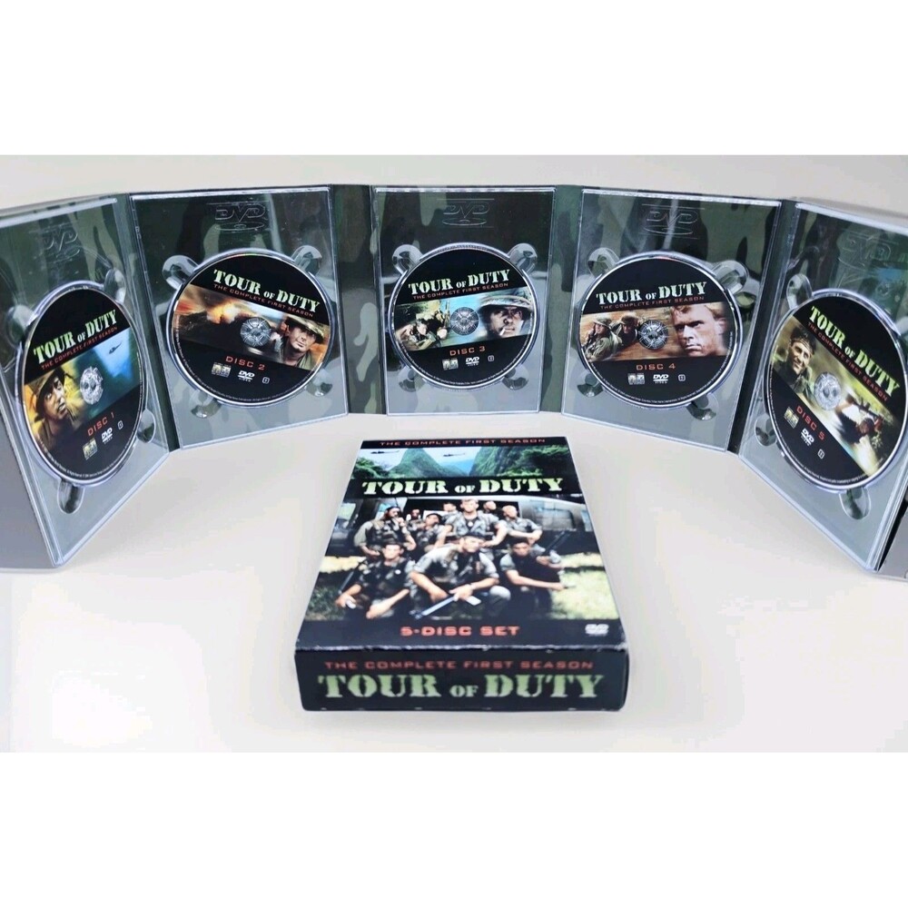 Tour of Duty: The Complete First Season (5-Disc Set) [DVD, 2004] Region 1!